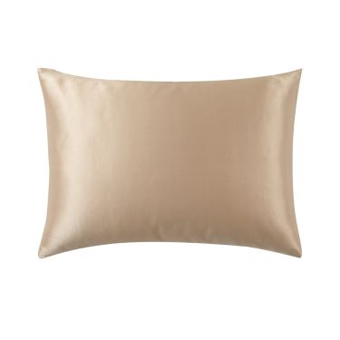 Yves Delorme Couture Virtuose Sepia Silk Pillowcases