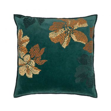 Iosis Merida Emeraud Floral Cushion Cover