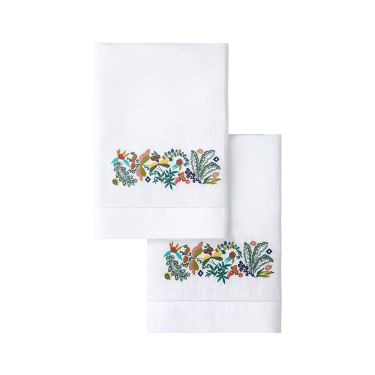Yves Delorme Jardins Set of Two Guest Towels
