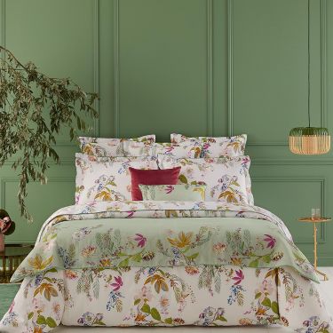 Yves Delorme Flores Duvet Covers