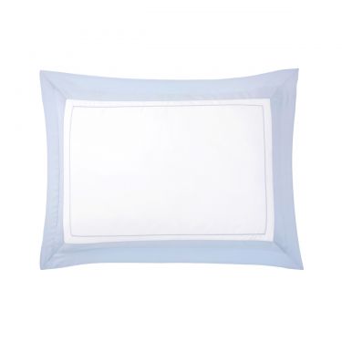 Yves Delorme Lutece Opalia Cotton Sateen 300 TC Pillowcases