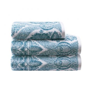 Yves Delorme Nil Bleu Towels