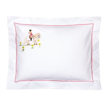 Personalised Baby Pillowcase Showjumper (pillow sold separately)